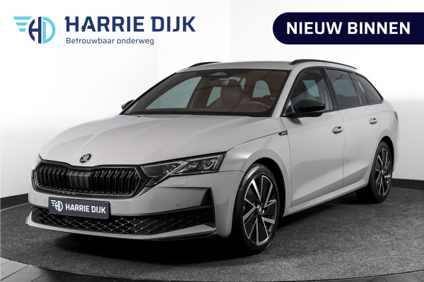 Škoda Octavia Combi 1.5 TSI MHEV 150 PK Sportline Tour | Elek. Trekhaak | Matrix Led | Adapt. Cruise | Winterpakket | 13 inch Navi | Camera | NAV + App. Connect | ECC | Elek. Klep | LM 18" |
