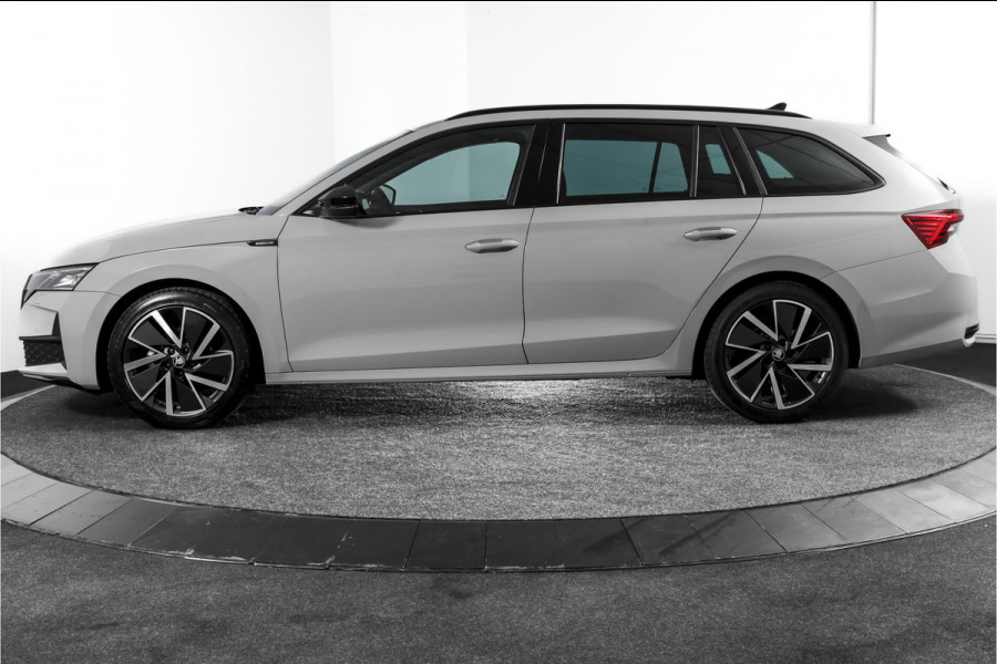 Škoda Octavia Combi 1.5 TSI MHEV 150 PK Sportline Tour | Elek. Trekhaak | Matrix Led | Adapt. Cruise | Winterpakket | 13 inch Navi | Camera | NAV + App. Connect | ECC | Elek. Klep | LM 18" |