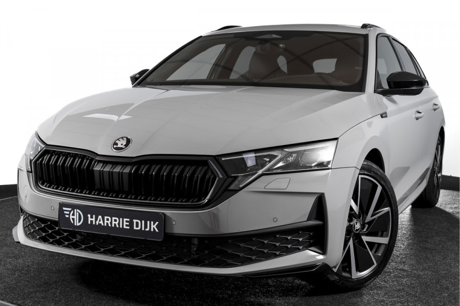 Škoda Octavia Combi 1.5 TSI MHEV 150 PK Sportline Tour | Elek. Trekhaak | Matrix Led | Adapt. Cruise | Winterpakket | 13 inch Navi | Camera | NAV + App. Connect | ECC | Elek. Klep | LM 18" |