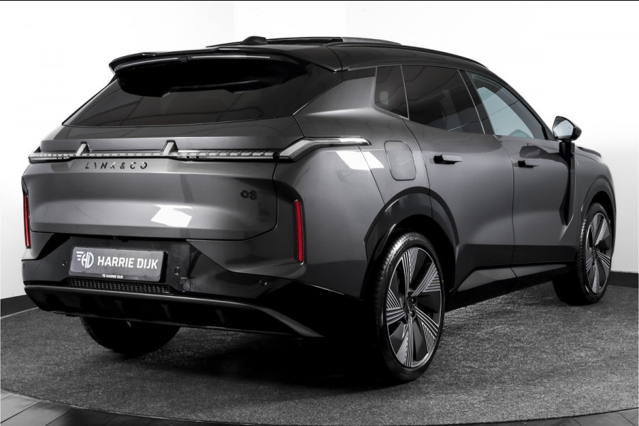 Lynk & Co 08 1.5 PHEV 349 PK More | 200km Elek. | S/K-Panodak | Elek. Stoel+Massage | Stoelverw.+Ventilatie | Matrix Led | Harman/Kardon | 360 Camera | Adapt. Cruise | NAV+App. Connect | LM 21" | 4444