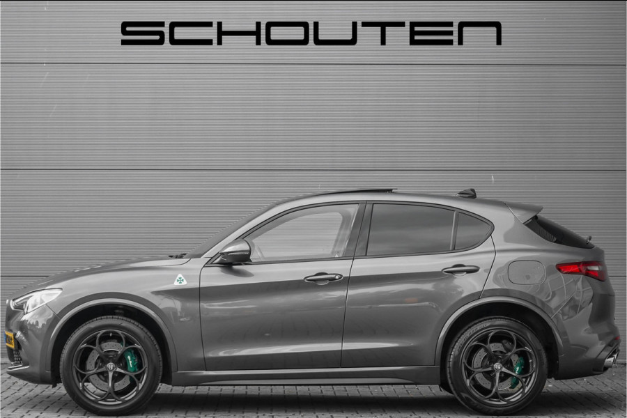 Alfa Romeo Stelvio 2.9 V6 AWD Quadrifoglio Pano H&K Carbon ACC Squadra NL Auto