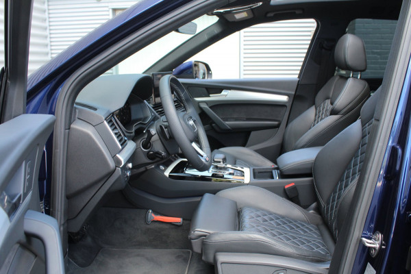 Audi Q5 50 TFSI e 299pk S edition Luchtvering RS Stoelen Panoramadak 21"LMV SoH 93% NL-Auto NAP