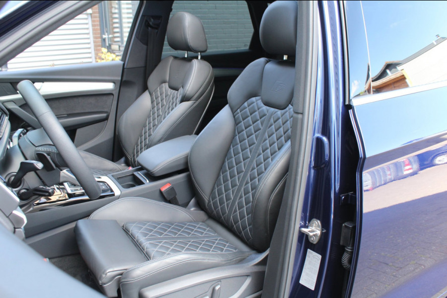 Audi Q5 50 TFSI e 299pk S edition Luchtvering RS Stoelen Panoramadak 21"LMV SoH 93% NL-Auto NAP