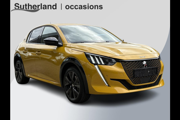 Peugeot e-208 EV GT 50 kWh | 99,3% SOH | 7800 KM | Stoelverwarming | Adaptive Cruise | Dodehoeksensoren | LM Winterset