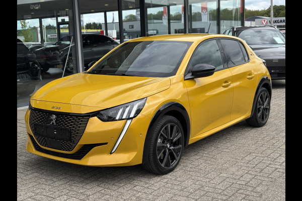 Peugeot e-208 EV GT 50 kWh | 99,3% SOH | 7800 KM | Stoelverwarming | Adaptive Cruise | Dodehoeksensoren | LM Winterset