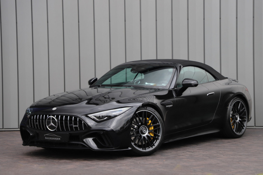 Mercedes-Benz SL-Klasse Roadster AMG 63 4MATIC+ | 585PK | BTW | Head-up | Lift | Massage | PPF | Carbon | Aero-pakket | Air-scarf | Burmester | Distroni