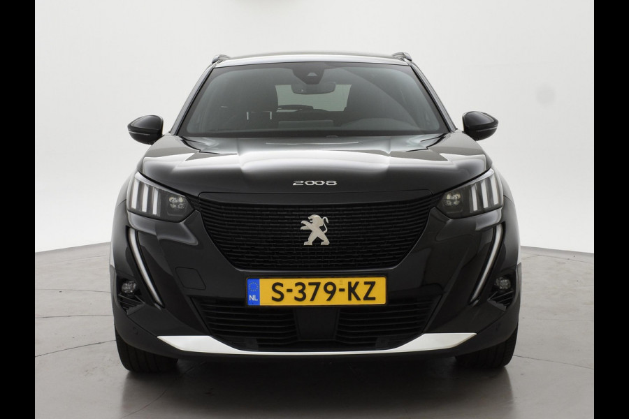 Peugeot e-2008 EV GT 50 kWh 3-FASE + ADAPTIVE CRUISE | PANORAMA | STOELVERW. | 18 INCH | 92% SOH | LEDER/ALCANTARA