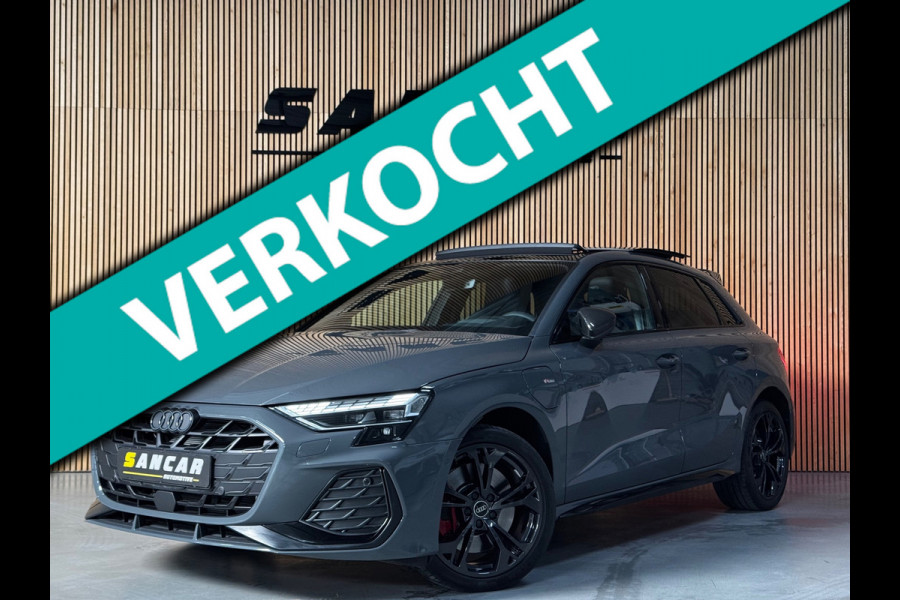 Audi A3 Sportback 45 TFSI e S edition Competition AUDI EXCLUSIVE|PANO|HUD|SONOS|AMBIENT|E-zetel|18 INCH