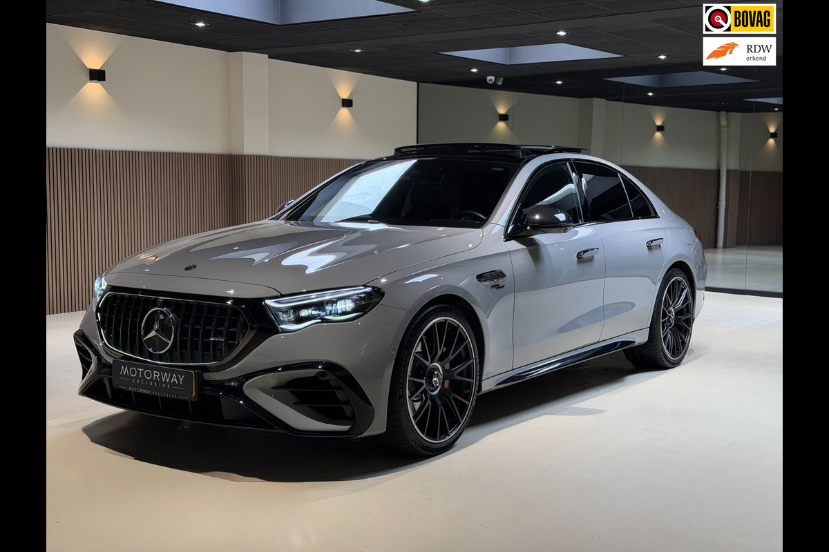Mercedes-Benz E-Klasse AMG 53 4MATIC+ Night Edition|Pano|Achterassturing|Memory|360|