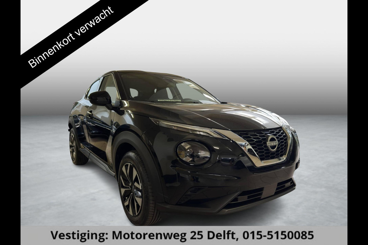 Nissan Juke DIG-T ACENTA CARPLAY NAVI GARANTIE TOT 04-2034! BIJNA NIEUW!. CAMERA .