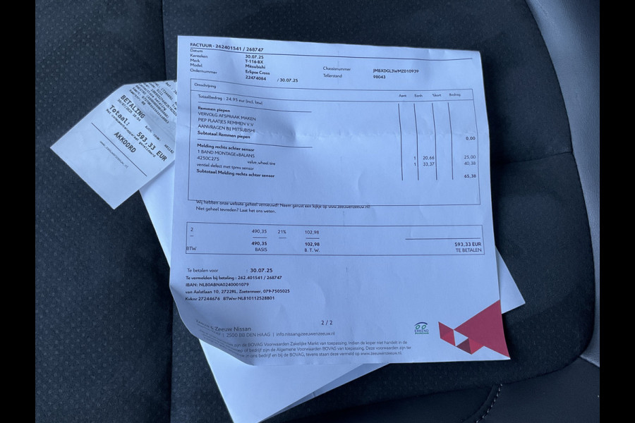 Mitsubishi Eclipse Cross 2.4 PHEV AWD IntenseCamera Trekhaak Navigatie Audio LMV