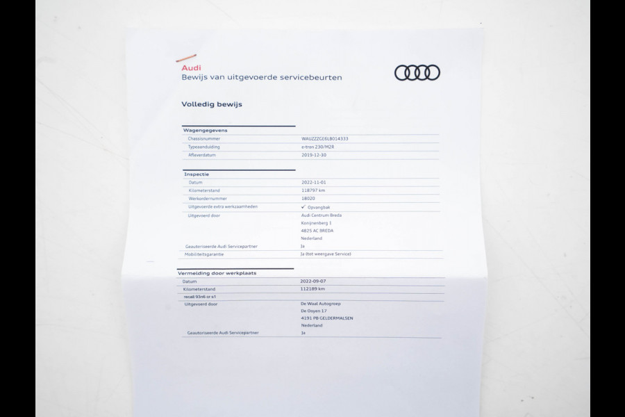 Audi e-tron 50 Quattro Advanced [ 3-Fase-11kW ] [ SOH-100% ] (INCL-BTW) *HEATPUMP | PANO | LEATHER | DIGI-COCKPIT | FULL-LED | MEMORY-PACK |  KEYLESS | NAVI-FULLMAP | TOWBAR | SHIFTPADDLES | COMFORTSEATS | 20"ALU*