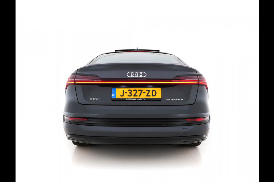 Audi e-tron Sportback 55 Quattro 95 kWh ( 3-Fase-11kW) ) [ SOH-100% ] Aut. *HEATPUMP | PANO | LEATHER |  ADAPTVE-CRUISE | DIGI-COCKPIT | FULL-LED | MEMORY-PACK | KEYLESS | NAVI-FULLMAP | AUDI-SOUND | COMFORT-SEATS | 20''ALU*