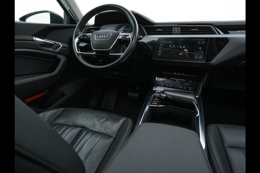 Audi e-tron Sportback 55 Quattro 95 kWh ( 3-Fase-11kW) ) [ SOH-100% ] Aut. *HEATPUMP | PANO | LEATHER |  ADAPTVE-CRUISE | DIGI-COCKPIT | FULL-LED | MEMORY-PACK | KEYLESS | NAVI-FULLMAP | AUDI-SOUND | COMFORT-SEATS | 20''ALU*