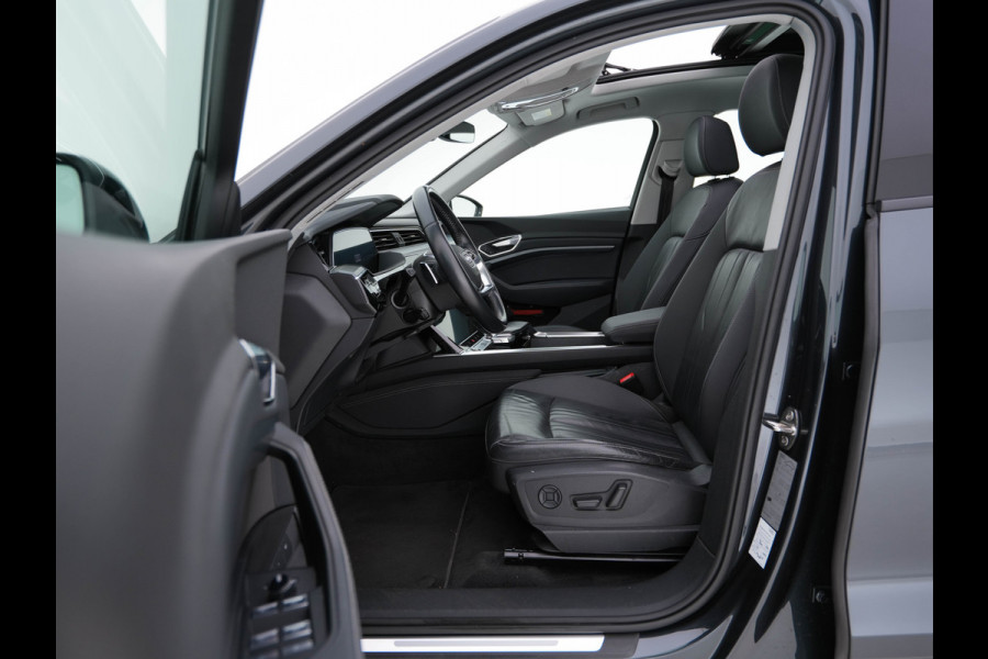 Audi e-tron Sportback 55 Quattro 95 kWh ( 3-Fase-11kW) ) [ SOH-100% ] Aut. *HEATPUMP | PANO | LEATHER |  ADAPTVE-CRUISE | DIGI-COCKPIT | FULL-LED | MEMORY-PACK | KEYLESS | NAVI-FULLMAP | AUDI-SOUND | COMFORT-SEATS | 20''ALU*