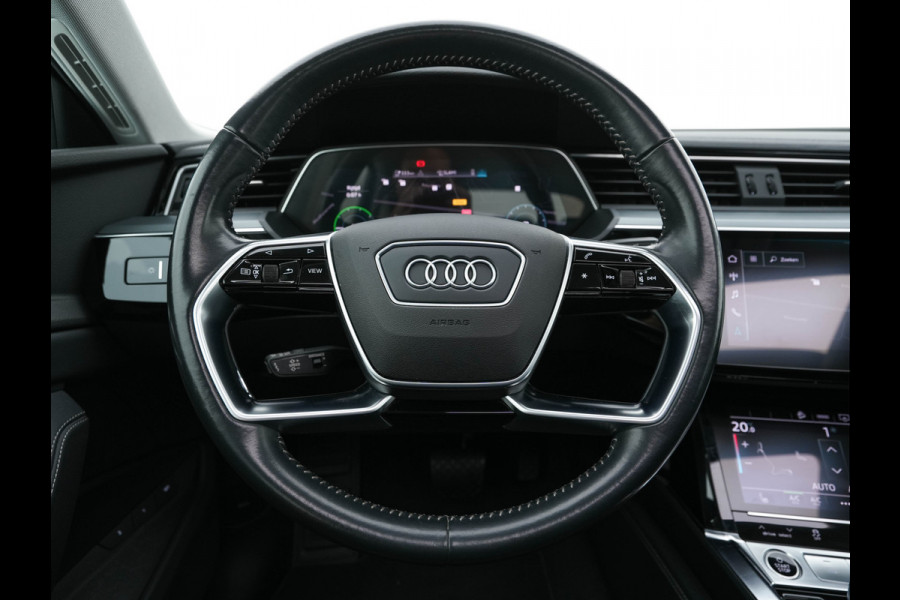 Audi e-tron Sportback 55 Quattro 95 kWh ( 3-Fase-11kW) ) [ SOH-100% ] Aut. *HEATPUMP | PANO | LEATHER |  ADAPTVE-CRUISE | DIGI-COCKPIT | FULL-LED | MEMORY-PACK | KEYLESS | NAVI-FULLMAP | AUDI-SOUND | COMFORT-SEATS | 20''ALU*