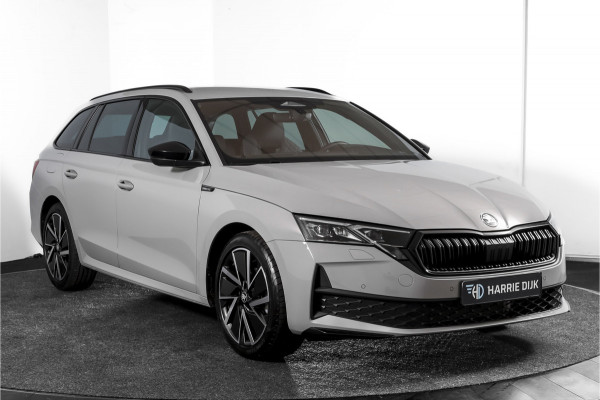 Škoda Octavia Combi 1.5 TSI MHEV 150 PK Sportline Tour | Elek. Trekhaak | Matrix Led | Adapt. Cruise | Winterpakket | 13 inch Navi | Camera | NAV + App. Connect | ECC | Elek. Klep | LM 18" |