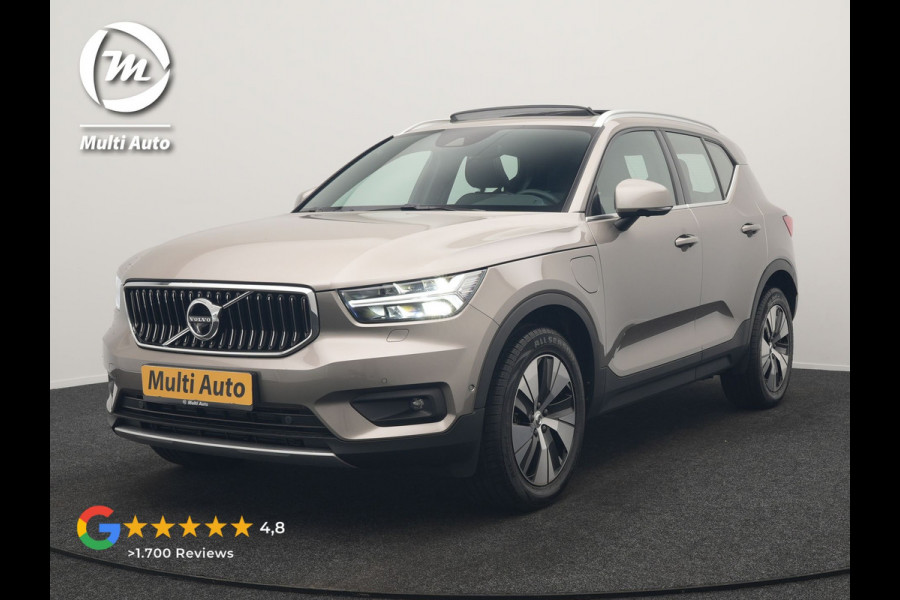 Volvo XC40 T5 Recharge Inscription PHEV 262pk Dealer O.H. | Trekhaak Af Fabriek | Panodak | Adaptive Cruise | 360 Camera | Harman / Kardon | Stoelen Memory & Verwarmd | Keyless | Blis | Apple Carplay | Naviatie