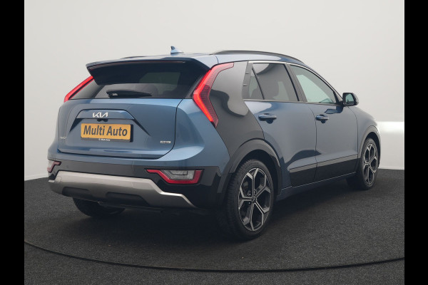 Kia Niro 1.6 GDi DynamicLine PHEV 182pk Dealer O.H. | Adaptive Cruise | Camera | Harman / Kardon | Lederen Sportstoelen & Stuur Verwarmd | Keyless | Blis | Sfeerverlichting | Apple Carplay | Navigatie | DAB | Plug In Hybrid |