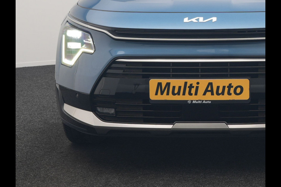Kia Niro 1.6 GDi DynamicLine PHEV 182pk Dealer O.H. | Adaptive Cruise | Camera | Harman / Kardon | Lederen Sportstoelen & Stuur Verwarmd | Keyless | Blis | Sfeerverlichting | Apple Carplay | Navigatie | DAB | Plug In Hybrid |