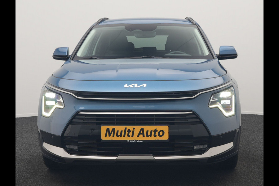 Kia Niro 1.6 GDi DynamicLine PHEV 182pk Dealer O.H. | Adaptive Cruise | Camera | Harman / Kardon | Lederen Sportstoelen & Stuur Verwarmd | Keyless | Blis | Sfeerverlichting | Apple Carplay | Navigatie | DAB | Plug In Hybrid |