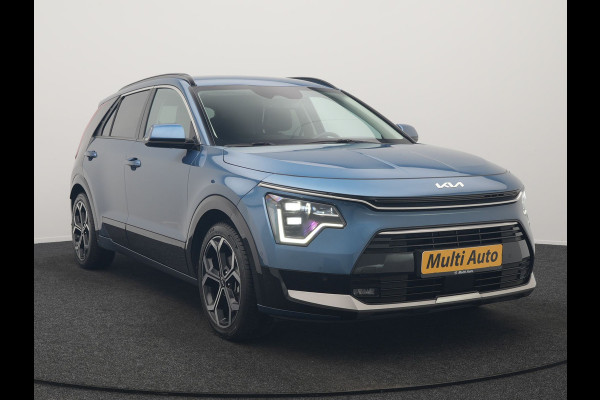 Kia Niro 1.6 GDi DynamicLine PHEV 182pk Dealer O.H. | Adaptive Cruise | Camera | Harman / Kardon | Lederen Sportstoelen & Stuur Verwarmd | Keyless | Blis | Sfeerverlichting | Apple Carplay | Navigatie | DAB | Plug In Hybrid |