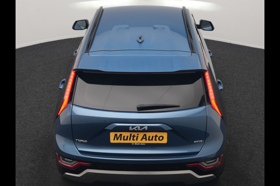 Kia Niro 1.6 GDi DynamicLine PHEV 182pk Dealer O.H. | Adaptive Cruise | Camera | Harman / Kardon | Lederen Sportstoelen & Stuur Verwarmd | Keyless | Blis | Sfeerverlichting | Apple Carplay | Navigatie | DAB | Plug In Hybrid |