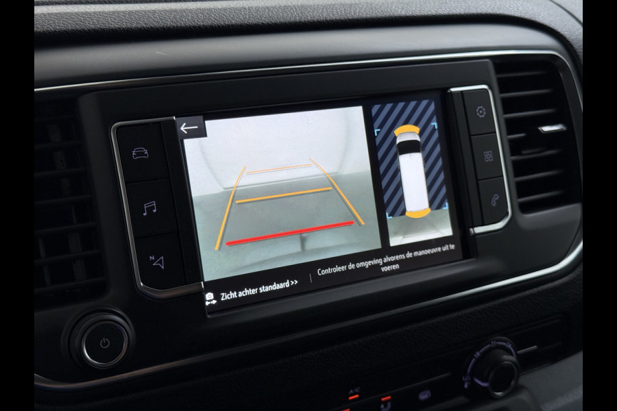 Opel Vivaro 2.0CDTI 123PK L2H1 3-Persoons Trekhaak 360°Camera Euro 6 Navi Airco Apple Carplay Android Auto Cruise Control Pdc Edition Dakdragers Betonplex vloer Inbouwkasten Regen-Lichtsensor 1e Eigenaar 2.500KG Trekgewicht Dealeronderhouden