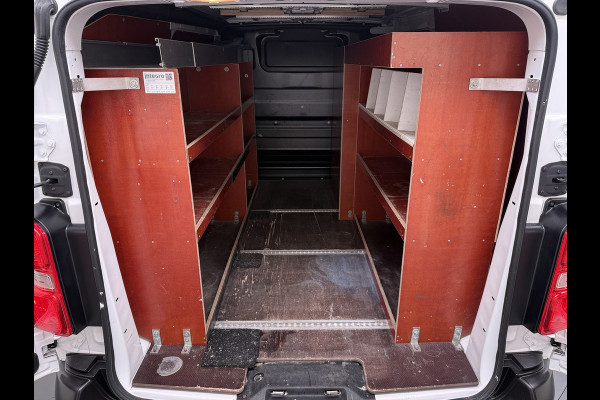 Opel Vivaro 2.0CDTI 123PK L2H1 3-Persoons Trekhaak 360°Camera Euro 6 Navi Airco Apple Carplay Android Auto Cruise Control Pdc Edition Dakdragers Betonplex vloer Inbouwkasten Regen-Lichtsensor 1e Eigenaar 2.500KG Trekgewicht Dealeronderhouden