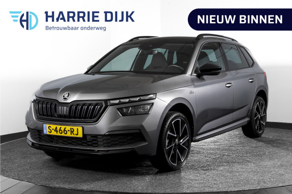 Škoda Kamiq 1.5 TSI ACT 150 PK Monte Carlo - Automaat | Pano | Dig. Cockpit | Cruise | Stoelverw. | PDC | Camera | App. Connect | ECC | Afn. Trekhaak | LM 18" |