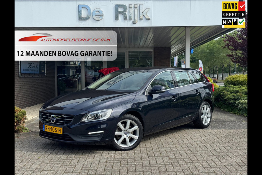 Volvo V60 1.5 T2 Polar+ | Navi, Cruise, Clima, Leder, Bluetooth, Stoelverw. | Dealeronderhouden | NAP |