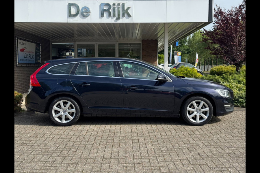 Volvo V60 1.5 T2 Polar+ | Navi, Cruise, Clima, Leder, Bluetooth, Stoelverw. | Dealeronderhouden | NAP |