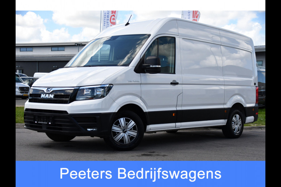 MAN TGE 35 2.0 L3H3 Edition Camera, Cruise, Carplay, 140pk, Multimedia, Geveerde stoel, Trekhaak, Uniek!