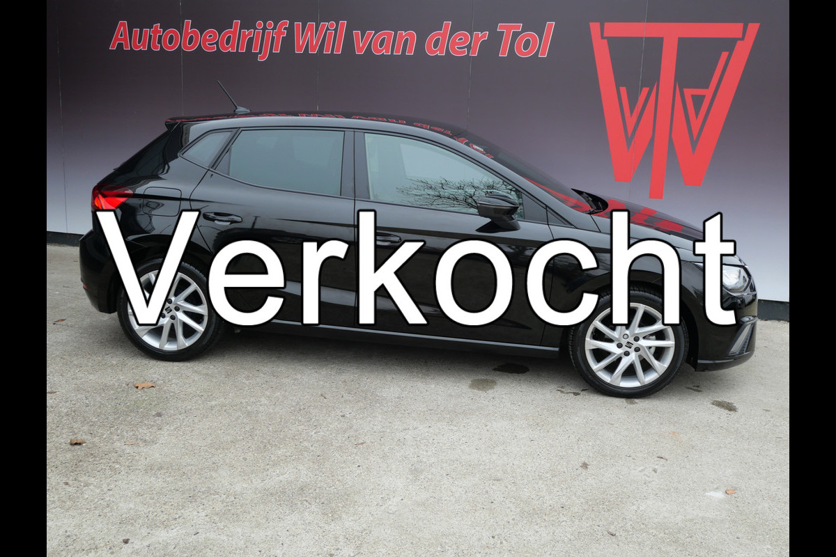 Seat Ibiza 1.0 TSI FR BUSINESS | VIRTUAL | CLIMA | CRUISE | LED | HALF-LEER | CARPLAY!!