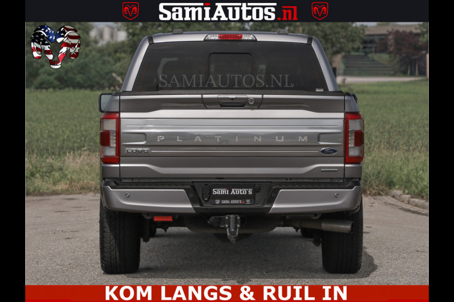 Ford USA F-150 PLATINUM | MASSAGE | PANO | GROOTSCHERM | COMFORT STOELEN | ADAPTIVE CRUISE | DC | DUBBELE CABINE | 5 PERSOONS | DC | DASH CAM | MASSAGE |