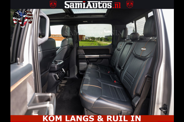 Ford USA F-150 PLATINUM | MASSAGE | PANO | GROOTSCHERM | COMFORT STOELEN | ADAPTIVE CRUISE | DC | DUBBELE CABINE | 5 PERSOONS | DC | DASH CAM | MASSAGE |