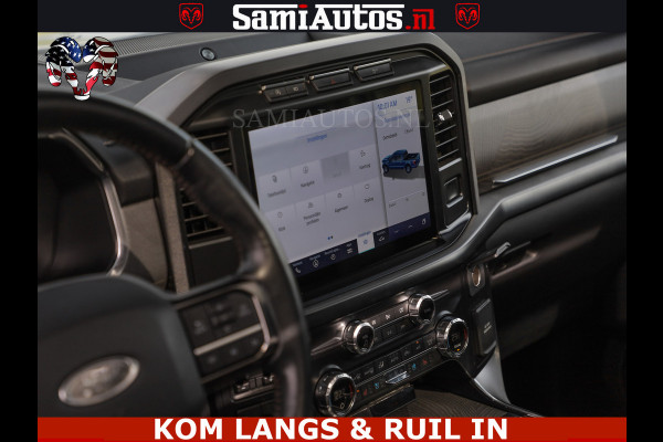 Ford USA F-150 PLATINUM | MASSAGE | PANO | GROOTSCHERM | COMFORT STOELEN | ADAPTIVE CRUISE | DC | DUBBELE CABINE | 5 PERSOONS | DC | DASH CAM | MASSAGE |