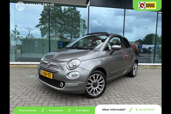 Fiat 500C 1.2 Lounge - Automaat - Navi - Airco - Cruise - LED