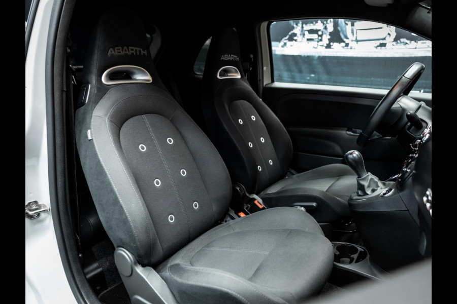 Fiat 500 1.4 T-Jet Abarth 595 Pista | Record Monza uitlaatsysteem | Carplay | Carbon |