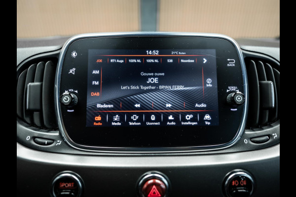 Fiat 500 1.4 T-Jet Abarth 595 Pista | Record Monza uitlaatsysteem | Carplay | Carbon |