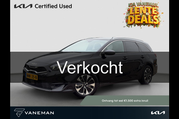 Kia Ceed Sportswagon 1.0 T-GDi MHEV Design Edition | Automaat | JBL | Stoel- en Stuurverwarming | Lane Assist | Dode Hoek Assistentie | Navi | Apple Carplay & Android Auto |