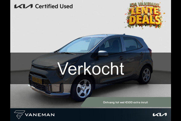 Kia Picanto 1.0 DPI DynamicLine Automaat Navi | Camera | Cruise | PDC | Android Auto / Apple Carplay |