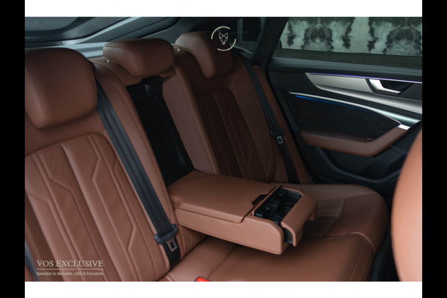 Audi A7 Sportback 55 TFSI quattro S-Line Luchtvering|21''|ACC|Keyless|Blackline|Matrix-LED|Pano|Sportuitlaat|Camera|Clima|Carplay|Sfeerverlichting