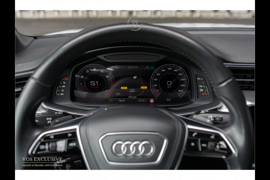Audi A7 Sportback 55 TFSI quattro S-Line Luchtvering|21''|ACC|Keyless|Blackline|Matrix-LED|Pano|Sportuitlaat|Camera|Clima|Carplay|Sfeerverlichting