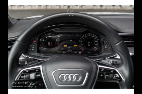 Audi A7 Sportback 55 TFSI quattro S-Line Luchtvering|21''|ACC|Keyless|Blackline|Matrix-LED|Pano|Sportuitlaat|Camera|Clima|Carplay|Sfeerverlichting