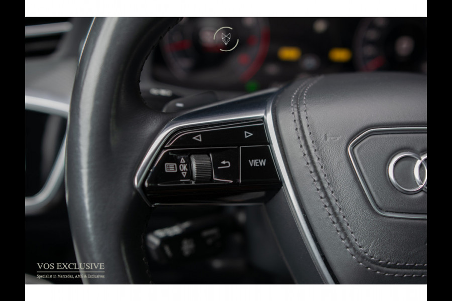 Audi A7 Sportback 55 TFSI quattro S-Line Luchtvering|21''|ACC|Keyless|Blackline|Matrix-LED|Pano|Sportuitlaat|Camera|Clima|Carplay|Sfeerverlichting