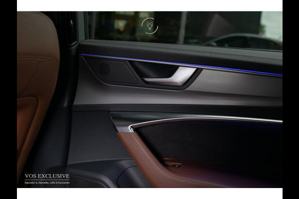 Audi A7 Sportback 55 TFSI quattro S-Line Luchtvering|21''|ACC|Keyless|Blackline|Matrix-LED|Pano|Sportuitlaat|Camera|Clima|Carplay|Sfeerverlichting