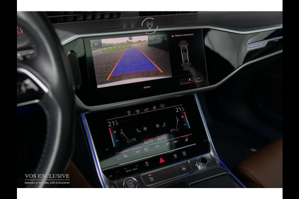 Audi A7 Sportback 55 TFSI quattro S-Line Luchtvering|21''|ACC|Keyless|Blackline|Matrix-LED|Pano|Sportuitlaat|Camera|Clima|Carplay|Sfeerverlichting