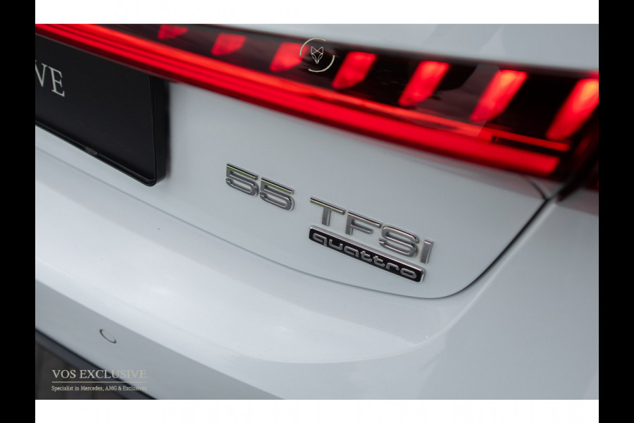Audi A7 Sportback 55 TFSI quattro S-Line Luchtvering|21''|ACC|Keyless|Blackline|Matrix-LED|Pano|Sportuitlaat|Camera|Clima|Carplay|Sfeerverlichting