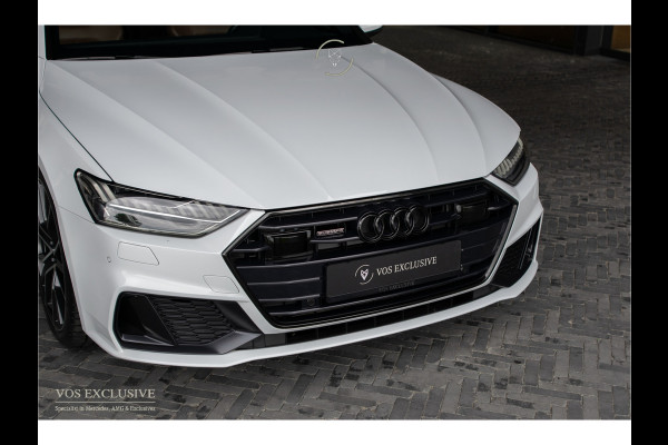 Audi A7 Sportback 55 TFSI quattro S-Line Luchtvering|21''|ACC|Keyless|Blackline|Matrix-LED|Pano|Sportuitlaat|Camera|Clima|Carplay|Sfeerverlichting